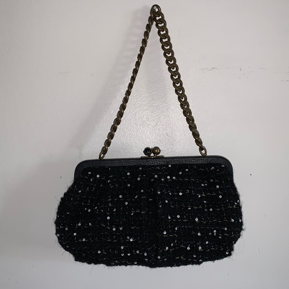 J Crew Wool Statement Chain Link - image 2